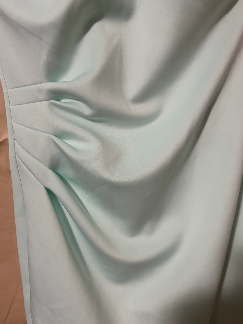 Siena Studio Mint Halter-Neck Midi Dress with Draped Front - Picture 2 of 7